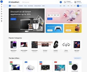 WordPress主题–WooCommerce商店主题 WoodMart v8.3.9 优化版