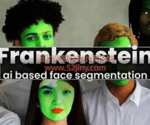 AE/PR插件-人工智能识别面部遮罩特效 Frankenstein v1.2.45 Mac