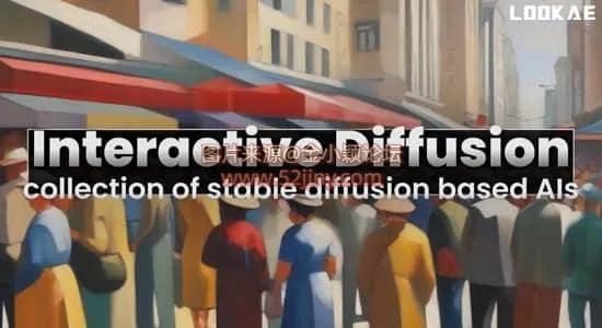 AE插件-AI人工智能文字转视频AE插件 Local Diffusion V2.3.45 Win/Mac